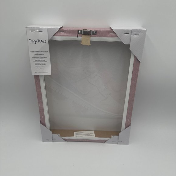 Design District Studio Pink Nike Dunk One Canvas Wall Art 14”x11” New - Picture 4 of 4